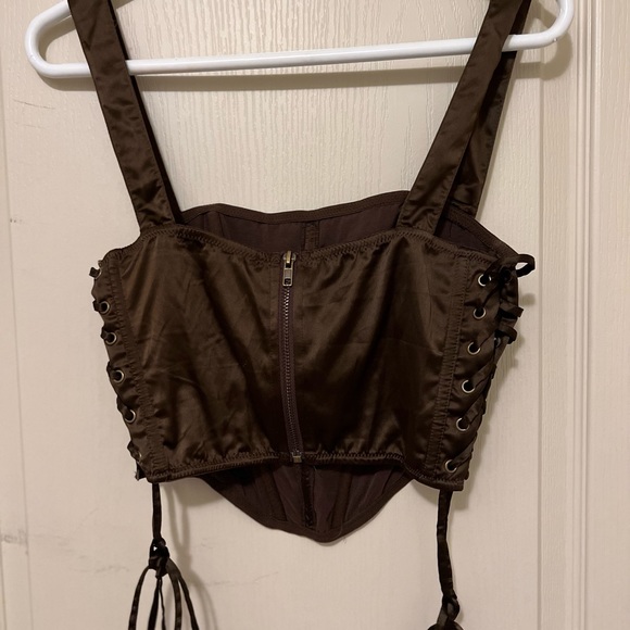 Urban Outfitters Corset Tie Top - Picture 3 of 3